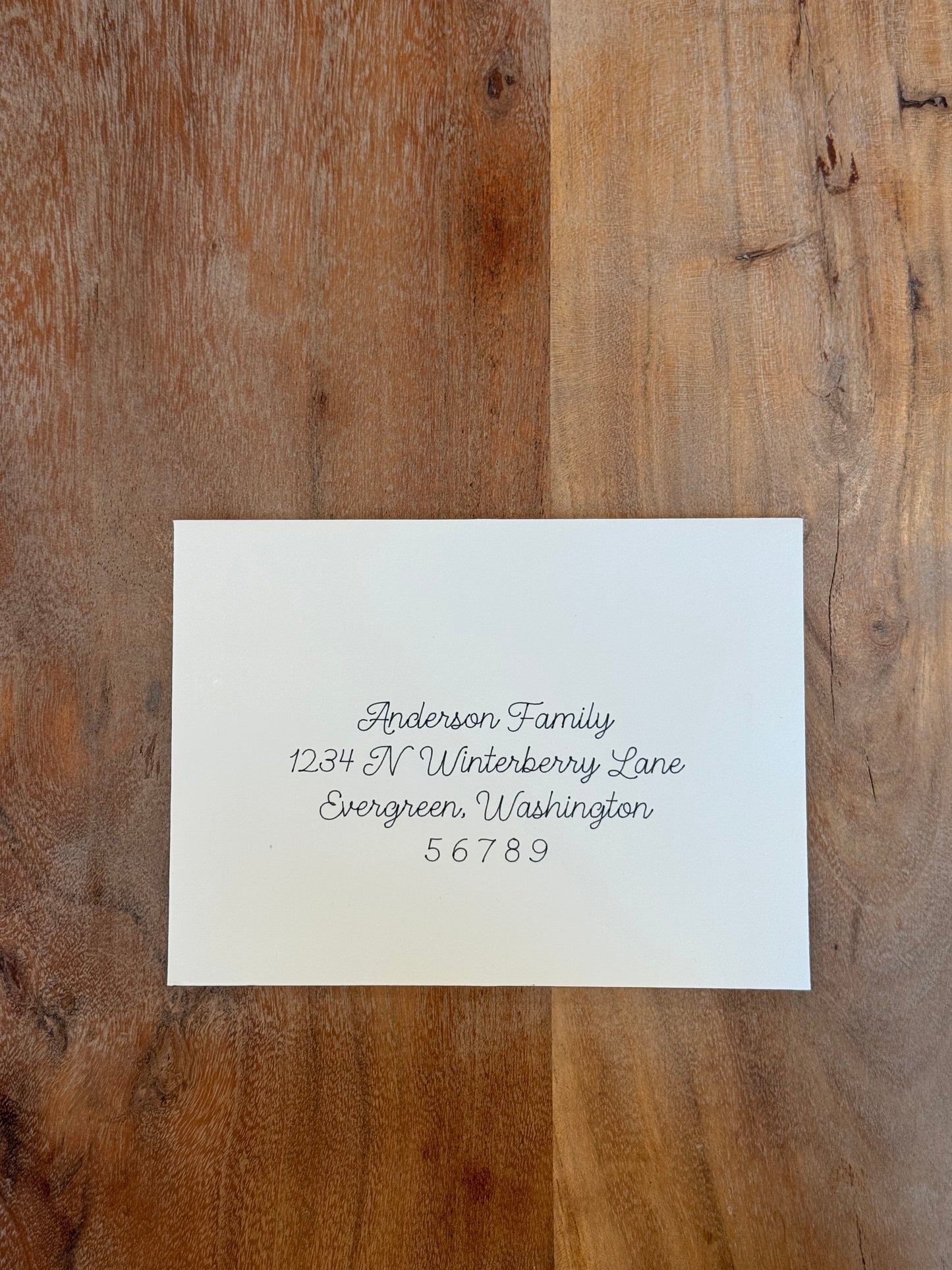 Classic Christmas Card Envelopes