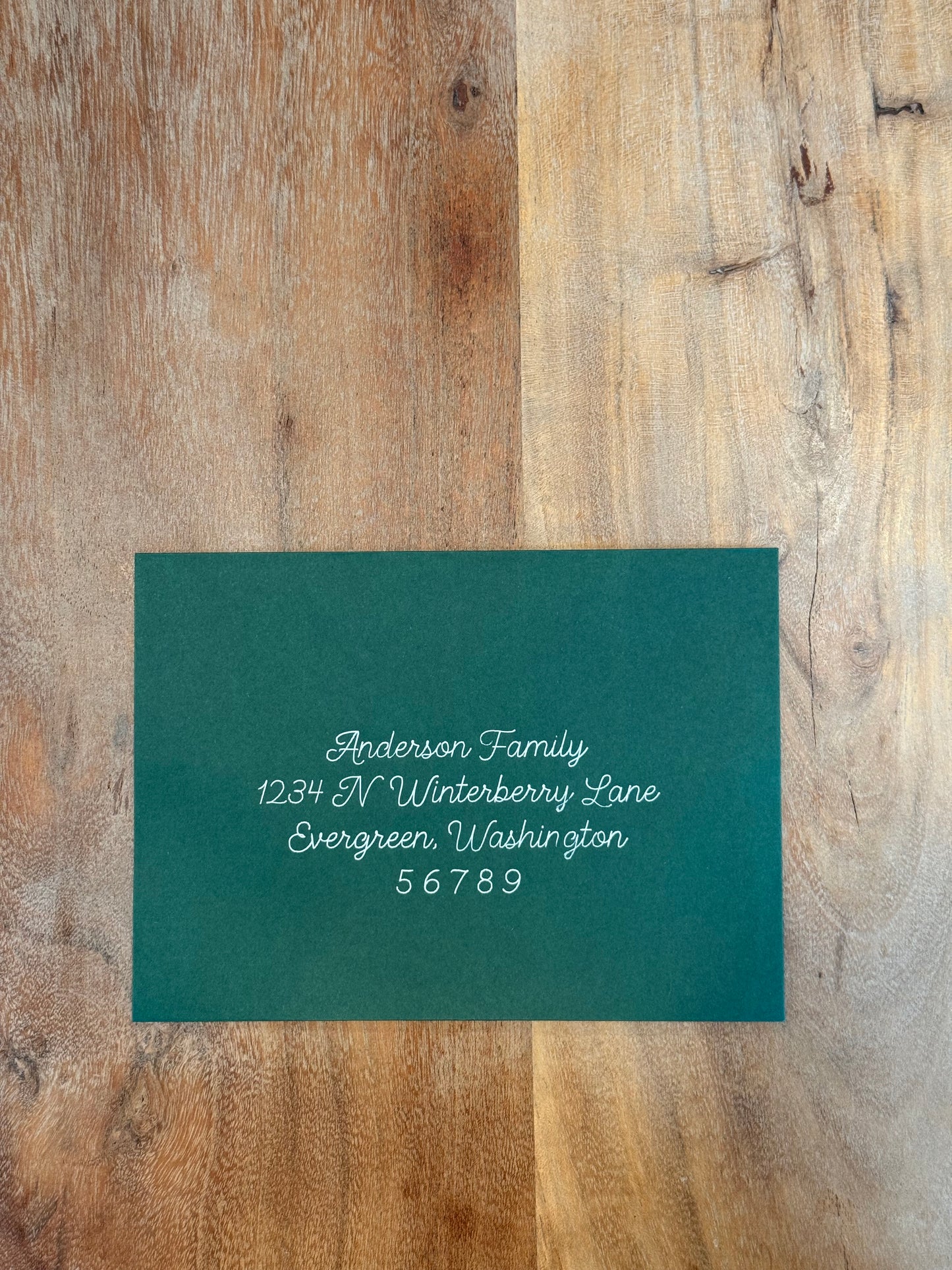 Classic Christmas Card Envelopes