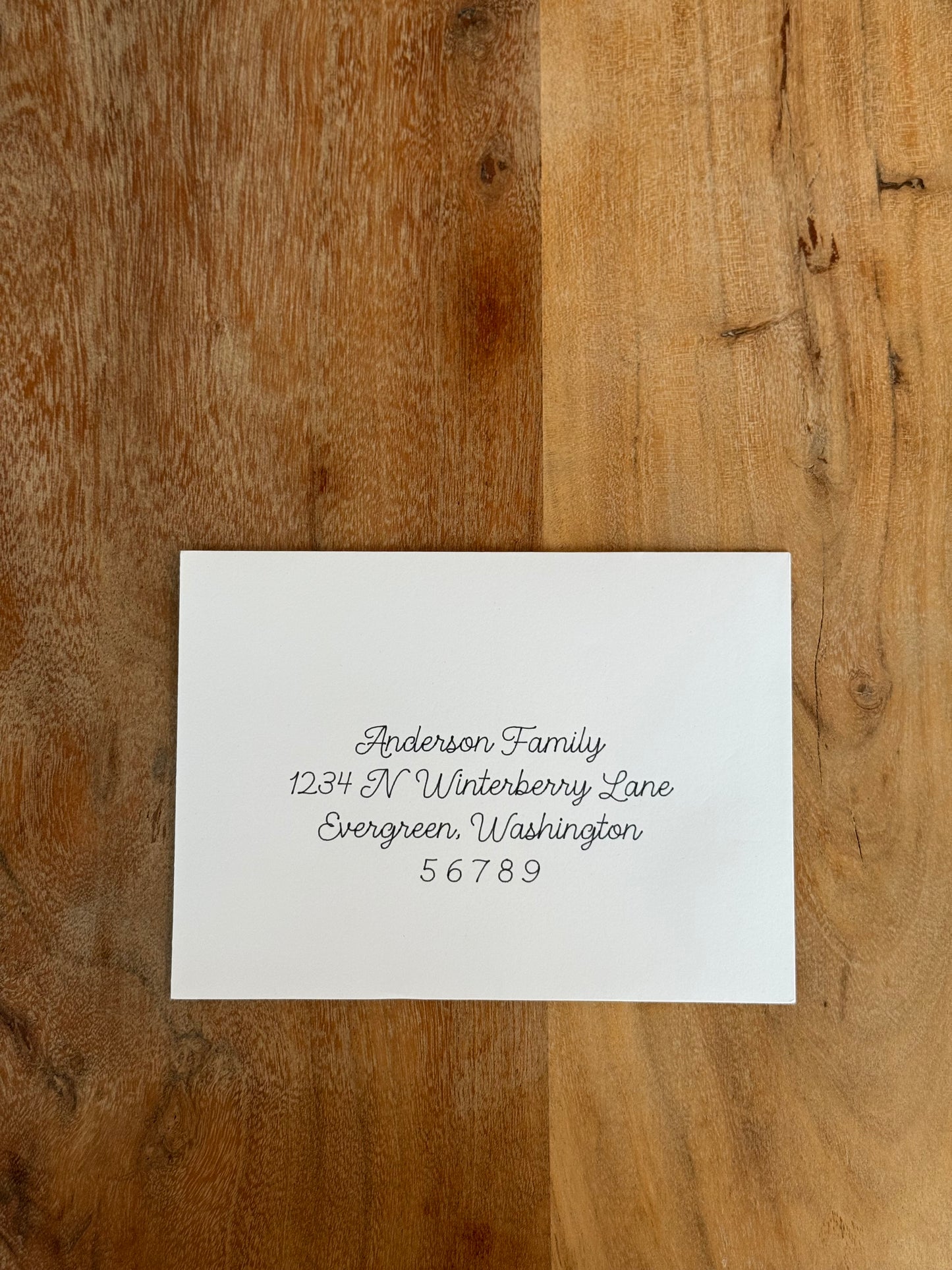 Classic Christmas Card Envelopes